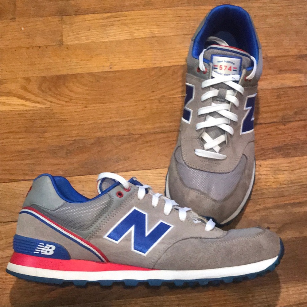 Gray New Balance Mens' sneakers